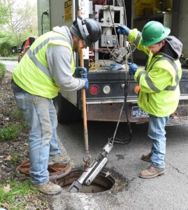 MUB examines sanitary lines on Dorsey Avenue